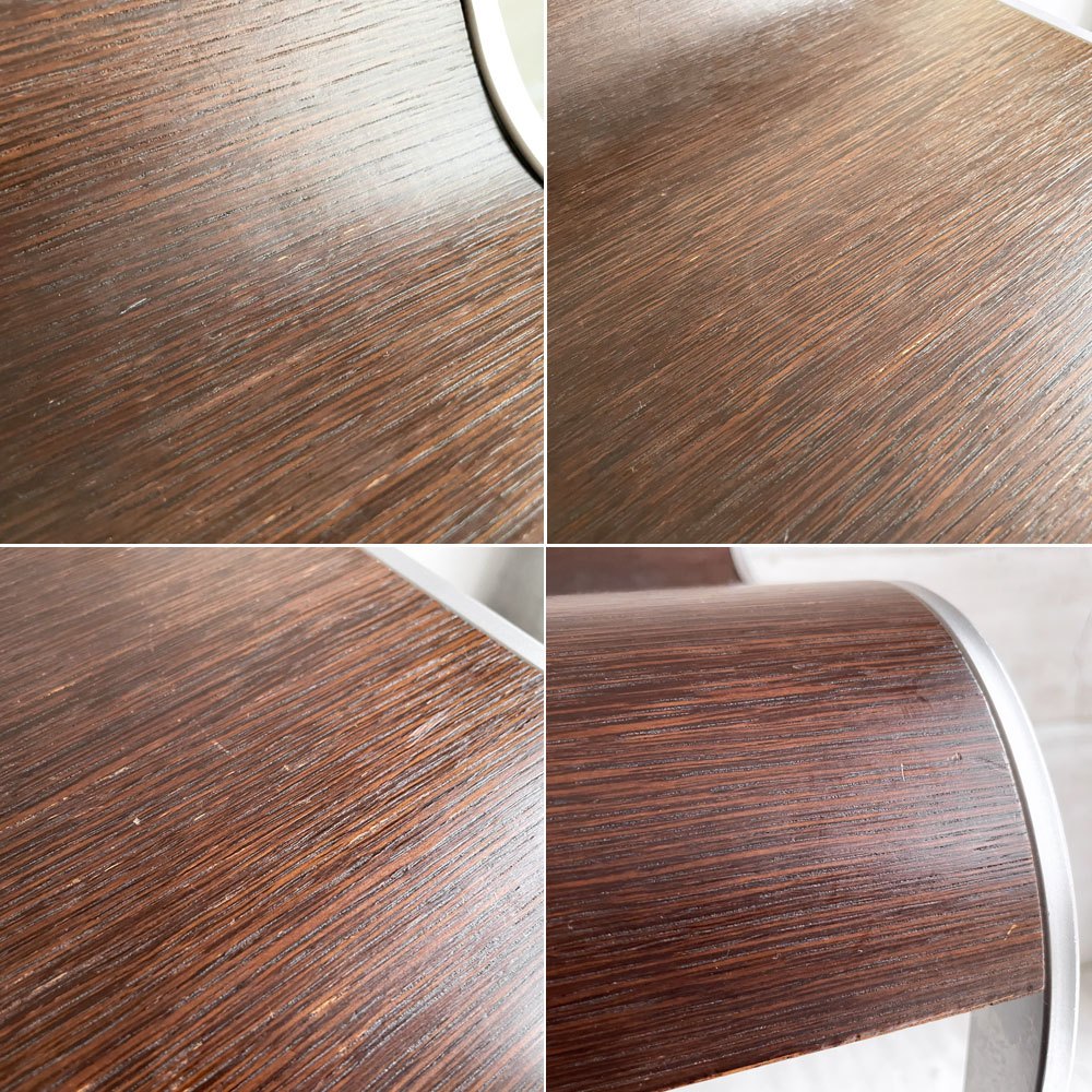 ラパルマ La palma レム LEM カウンタースツール 昇降式 カウンターチェア ハイスツール ウッドシート ダークウォールナット AZUMI アズミ B ♪