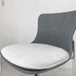 リーンロゼ ligne roset エットリアーノ チェア Ettoriano Chair ダイニングチェア フェルト生地 スチールベース ミニマルデザイン A ★