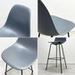 ハーマンミラー Herman Miller イームズプラスチックシェルスツール バーハイトスツール H115.5cm ポリプロピレン製 チャコール 廃番カラー ミッドセンチュリー B ●