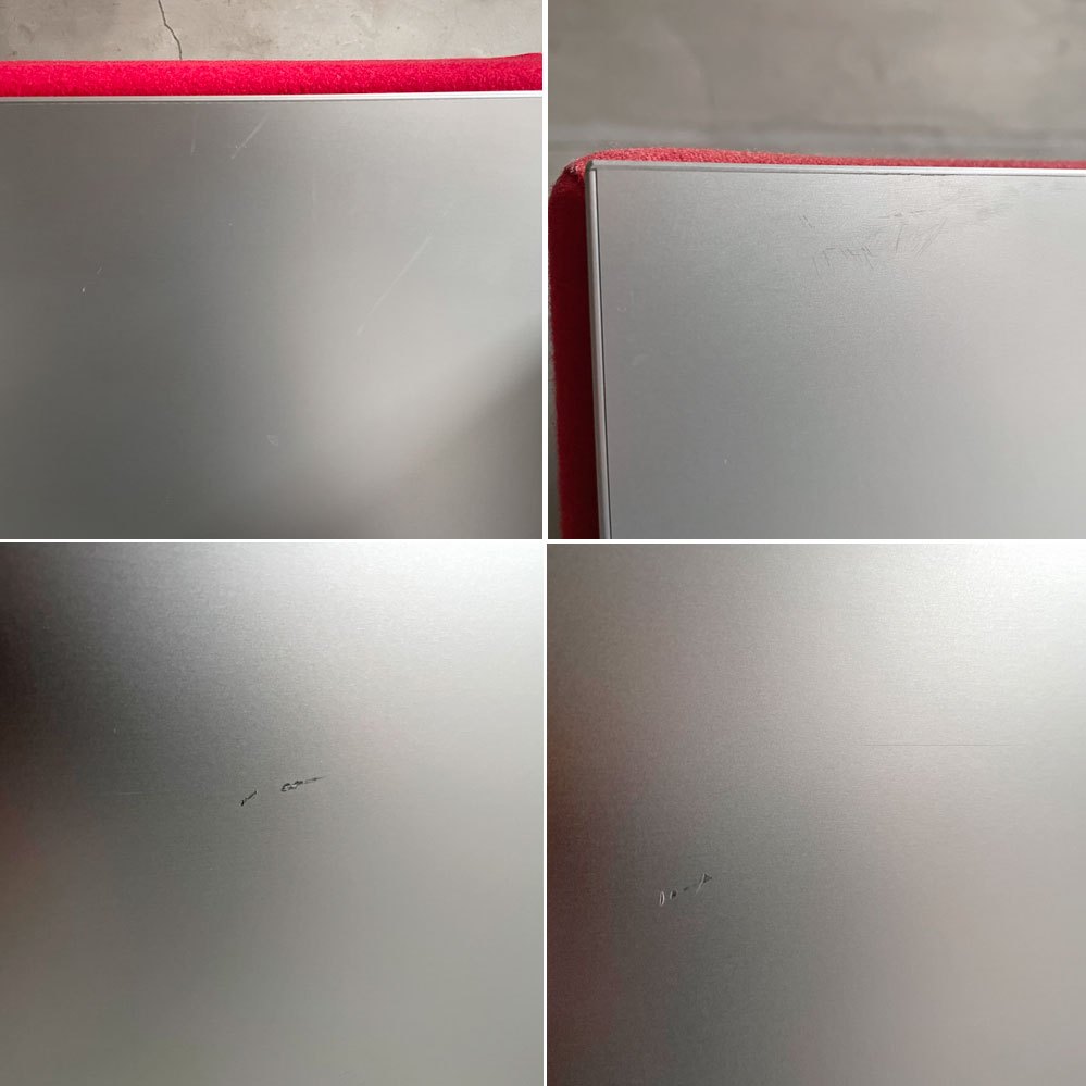 カッシーナイクスシー Cassina ixc. エアーフレーム AIR FRAME 3007 ミッドソファ 1人掛け 1シーター レッド系 デヴィッド・チッパーフィールド 受注生産品 ♪