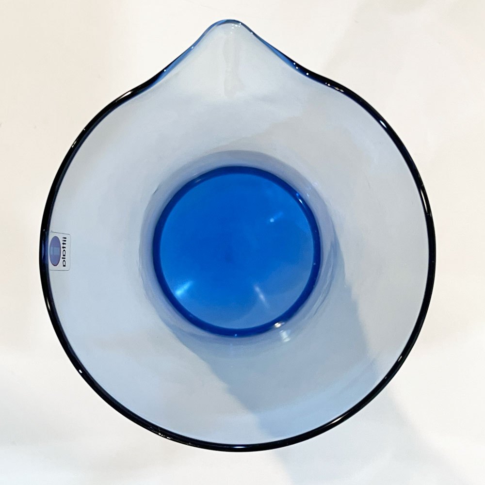 イッタラ iittala カルティオ Kartio カラフェ ウルトラマリンブルー カイ・フランク フィンランド H22cm 北欧雑貨 参考価格￥19,800- ★
