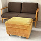 アクメファニチャー ACME Furniture レイクウッド オットマン LAKE WOOD OTTOMAN オットマン 西海岸 80s 定価64,350円 ★