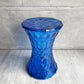 カルテル Kartell ストーン STONE スツール ブルー サイドテーブル ポリカーボネート マルセル・ワンダース イタリア 定価￥47,700- 廃番カラー♪