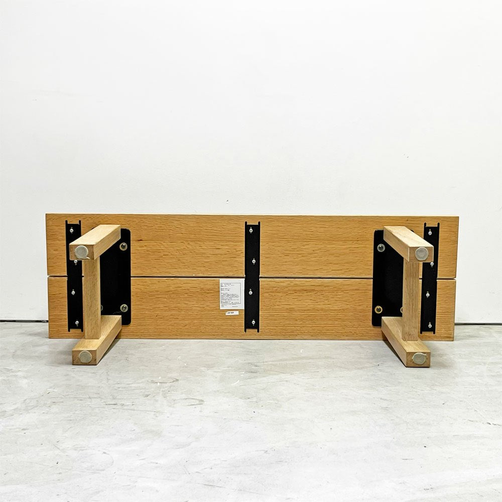 アクタス ACTUS スローハウス SLOW HOUSE ジャルビ JARVI ベンチ リビングテーブル レッドオーク材 W115cm ナチュラルスタイル ●