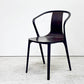 ヴィトラ Vitra ベルヴィルチェア Belleville Chair アームチェア ダイニングチェア スタッキングチェア オーク材 ダークブラウン系カラー ロナン & エルワン・ブルレック A ●