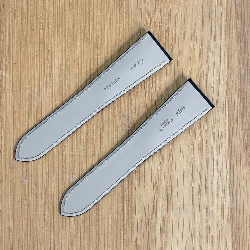 カルティエ Cartier 腕時計 レザーベルト フランス 23ミリ KD37JL04 ◎
