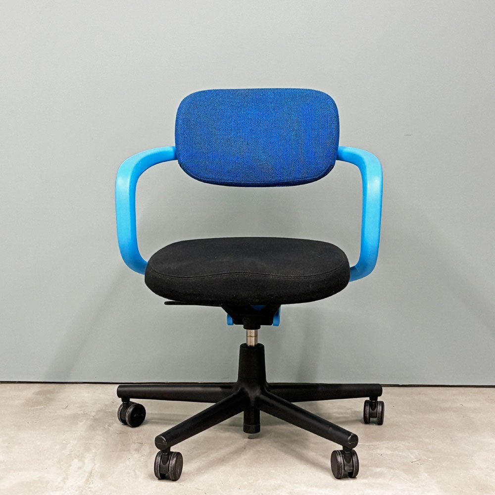 ヴィトラ Vitra オールスター Allstar オフィスチェア デスクチェア ブルー×ブラック コンスタンチン・グルチッチ 定価￥163,900- ◎
