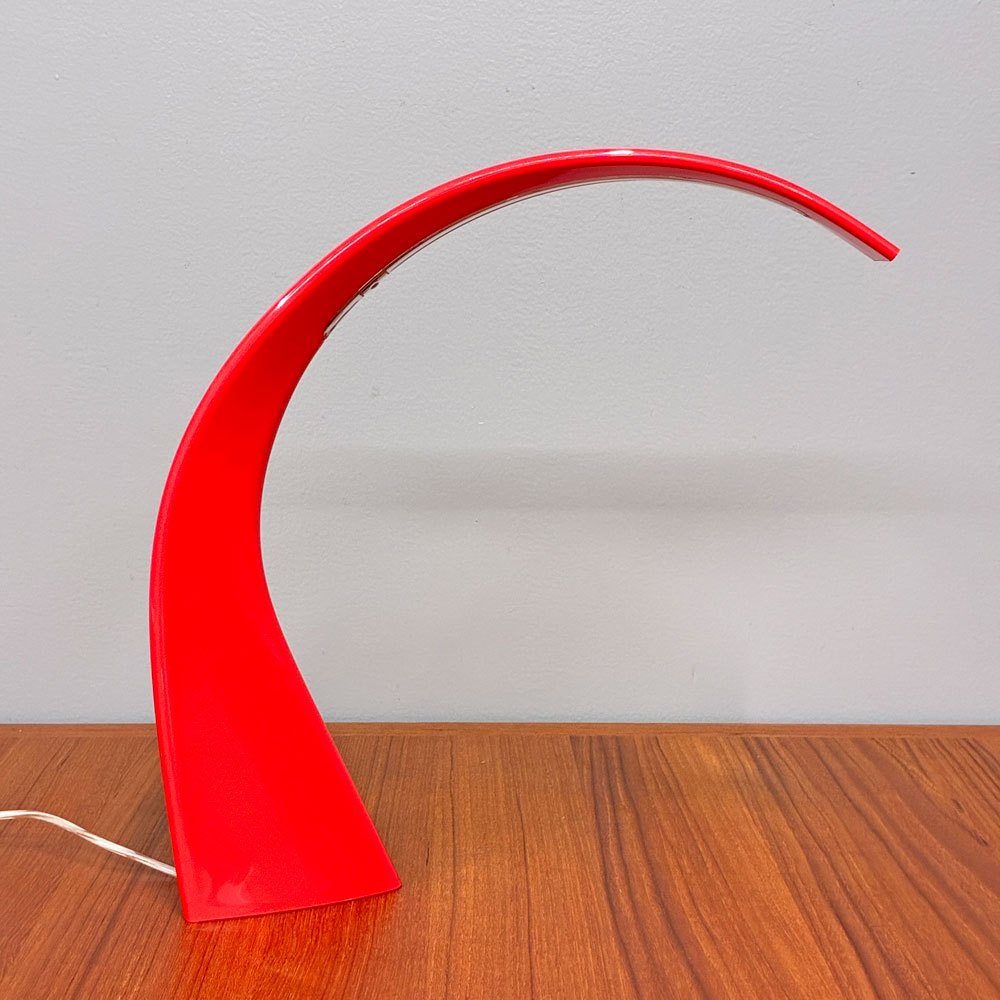 カルテル Kartell タジミニ TAJ MINI デスクライト テーブルランプ アクリル オレンジレッド フェルーチョ・ラヴィアーニ 定価：￥56,200- ◎