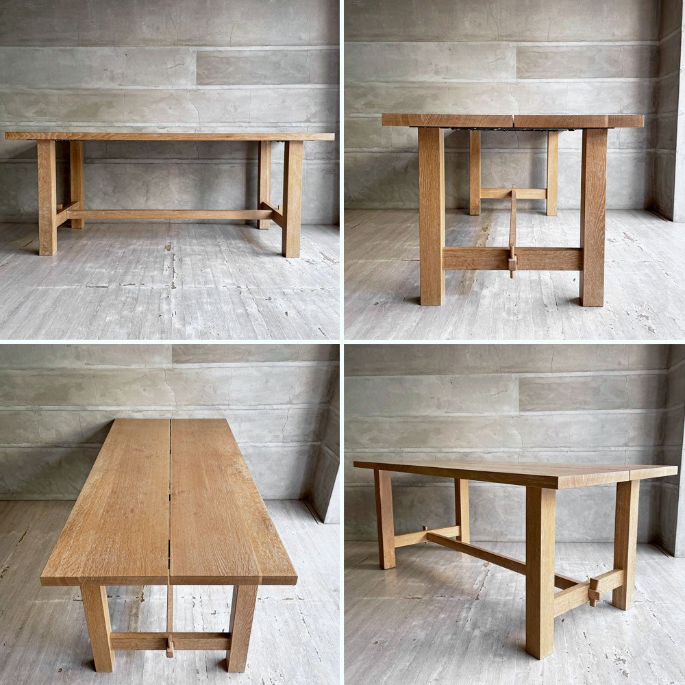 アクタス ACTUS スローハウス SLOW HOUSE ジャルビ JARVI ダイニングテーブル レッドオーク無垢材 W180cm 廃番 ♪