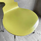 フリッツハンセン Fritz Hansen アントチェア ANT CHAIR アリンコチェア 4本脚 3101 ライムカラー ラッカー仕上げ アルネ・ヤコブセン デンマーク 北欧家具 B♪
