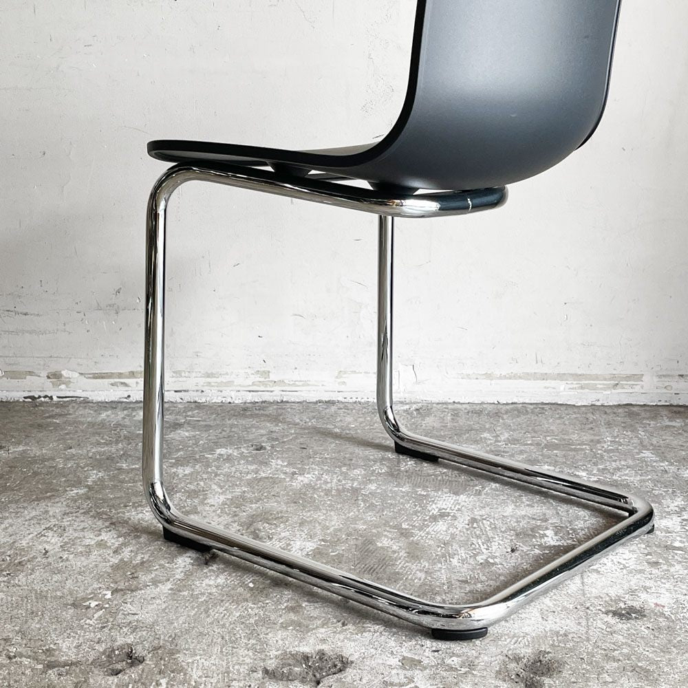 ヴィトラ Vitra ハル RE キャンチレバー HAL RE CANTILEVER ダイニングチェア ジャスパー モリソン ブラック カンチレバー モダン B ■
