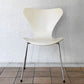 フリッツハンセン Fritz Hansen 3107 セブンチェア ラッカー ホワイト スタッキング アルネ・ヤコブセン デンマーク 北欧家具 A ◇
