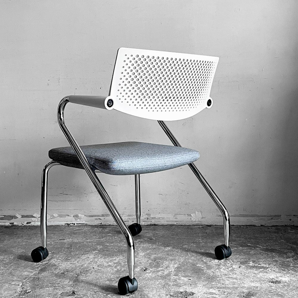 ヴィトラ vitra ビザロール Visaroll デスクチェア ミーティングチェア キャスターベース スタッキング アントニオ・チッテリオ A ■