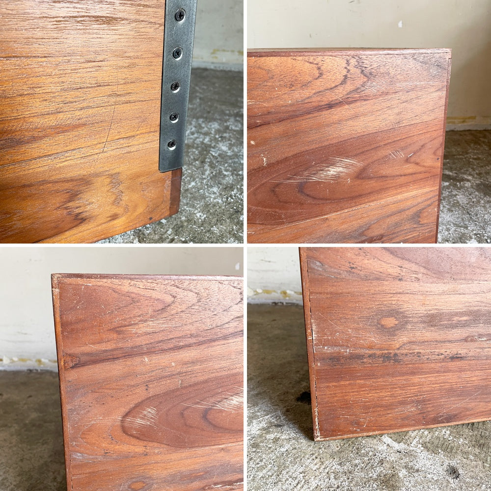 アクメファニチャー ACME Furniture トロイ オープンボックス TROY OPEN BOX L チーク古材 アイアン W32cm 収納 USビンテージスタイル 定価￥15,015- B ■