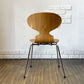 フリッツハンセン Fritz Hansen アントチェア ANT CHAIR アリンコチェア エルム材 4本脚 アルネ・ヤコブセン デンマーク 北欧家具 B ◎
