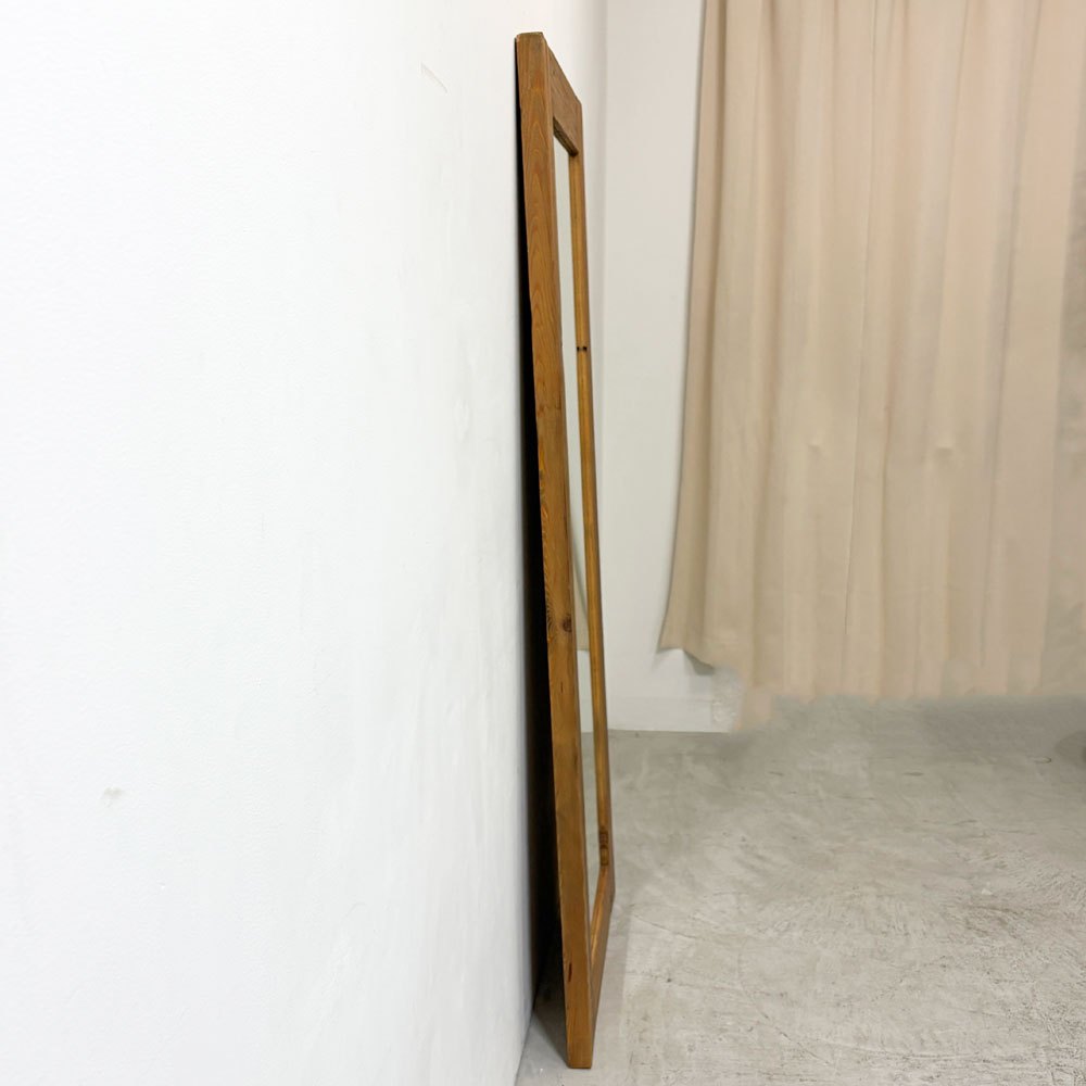 クラッシュゲート CRASH GATE ノットアンティークス Knot antiques オクトミラー 全身鏡 姿見 古材 ビンテージスタイル  H160cm 関家具 ●