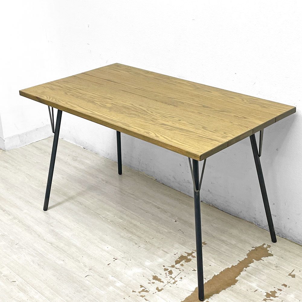 アクメファニチャー ACME Furniture グランビュー ダイニングテーブル GRANDVIEW DINING TABLE W120cm オーク無垢材 インダストリアル ●