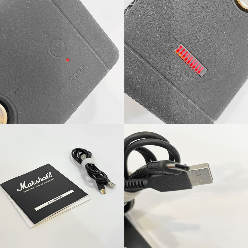 マーシャル Marshall エンバートン2 Emberton II マルチディレクション コンパクトポータブルスピーカー ワイヤレス Bluetooth ★