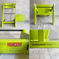 ストッケ STOKKE トリップトラップ TRIPP TRAPP ベビーチェア キッズチェア ライムグリーン S/N4～ ノルウェー 北欧家具 ♪