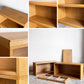 パシフィックファニチャーサービス P.F.S スタッキング ブックケース STACKING BOOK CASE Lサイズ 2段 + TOP&BASE オーク材 ■