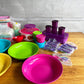 タッパーウェア Tupperware キャニスター 保存容器 食器 幼児向けカトラリー等 バラエティセット まとめ売り 計26個 アメリカ ♪