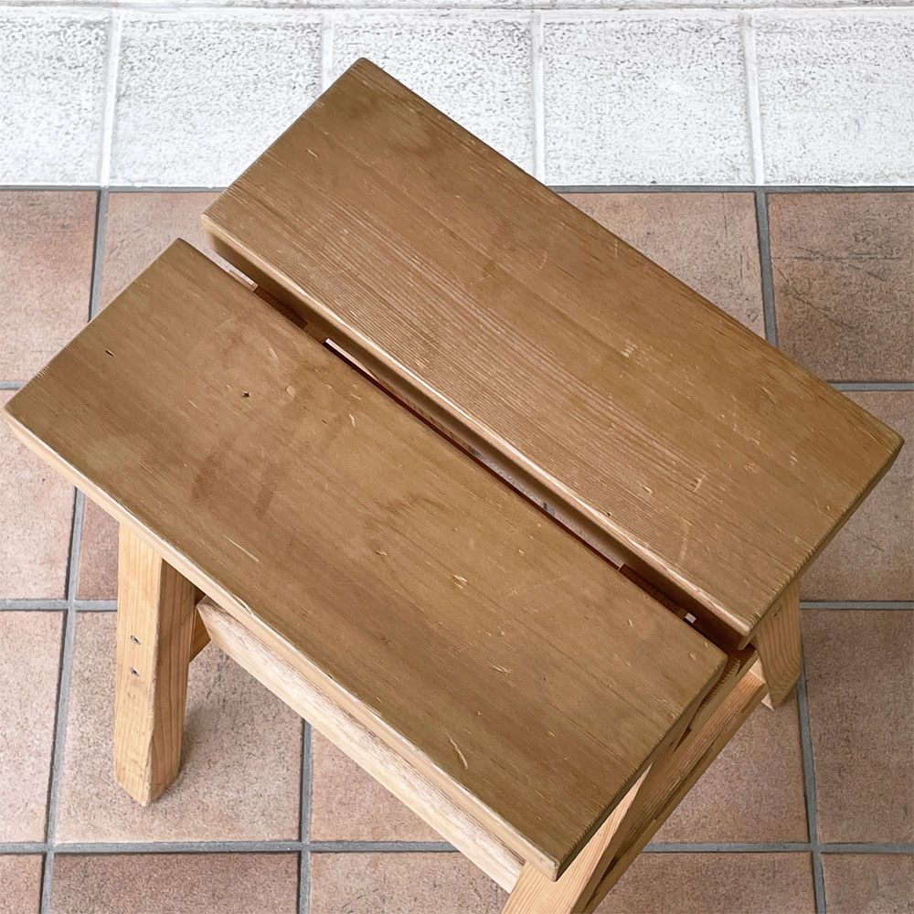 石巻工房 Ishinomaki Laboratory 石巻ハイスツール ISHINOMAKI HIGH STOOL H60cm 芦沢啓治 ◇