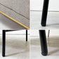 ウニコ unico ファニート ベンチ FUNEAT bench 鉄脚 オーク材 × スチールレッグ カバーリング W125cm カフェスタイル ●