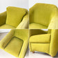 イデー IDEE ミニミラーアームチェア MINI MILLER ARM CHAIR パーソナルチェア シングルソファ ファブリック グリーン ライム ★