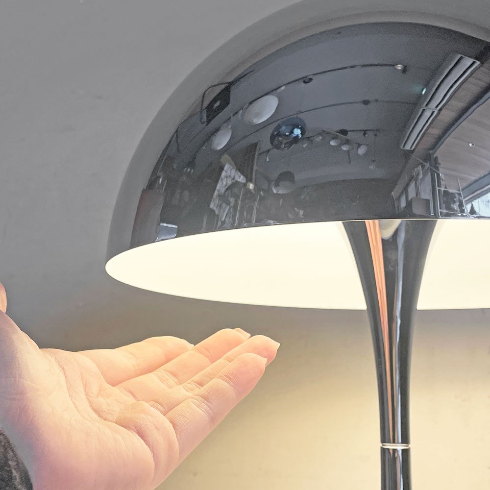 ルイスポールセン louis poulsen パンテラ320 テーブル 卓上照明 テーブルランプ シルヴァークローム ヴェルナーパントン Verner Panton 箱付き ■