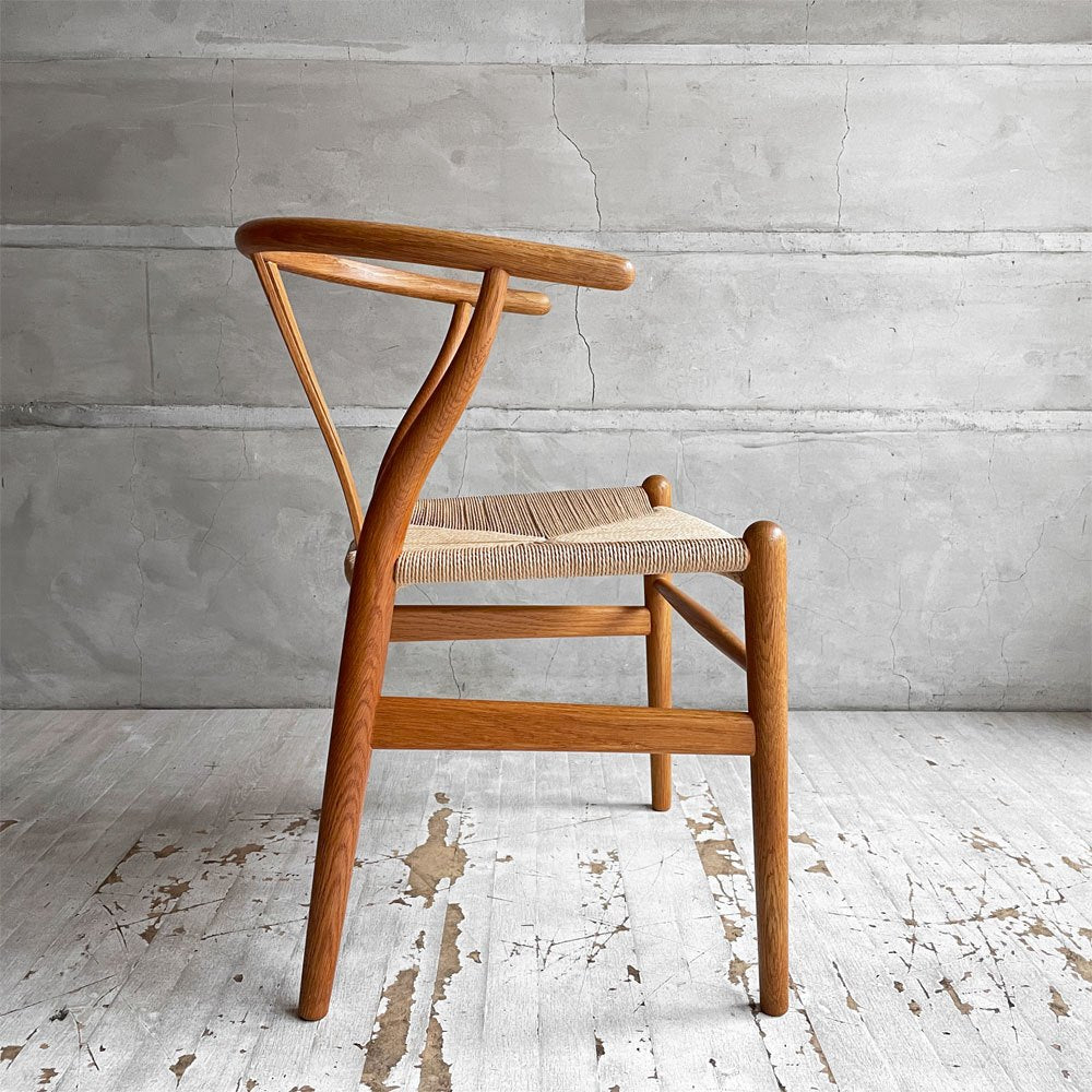 カールハンセン＆サン Carl Hansen & Son CH24 Yチェア オイルフィニッシュ オーク材 ハンス・J・ウェグナー デンマーク ペーパーコード張替済 日本仕様サイズ ♪