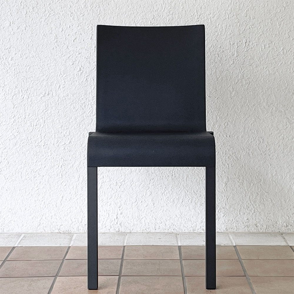 ヴィトラ vitra. ゼロスリー .03 ダイニングチェア スタッキングチェア マールテン・ヴァン・セーヴェレン Maarten Van Severen ブラック A ◇