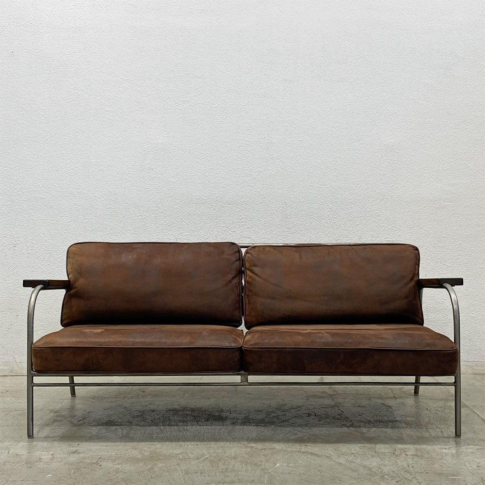 ジャーナルスタンダードファニチャー journal standard Furniture ラバル ソファ LAVAL SOFA 2Pソファ レザー インダストリアル ビンテージスタイル  ◎