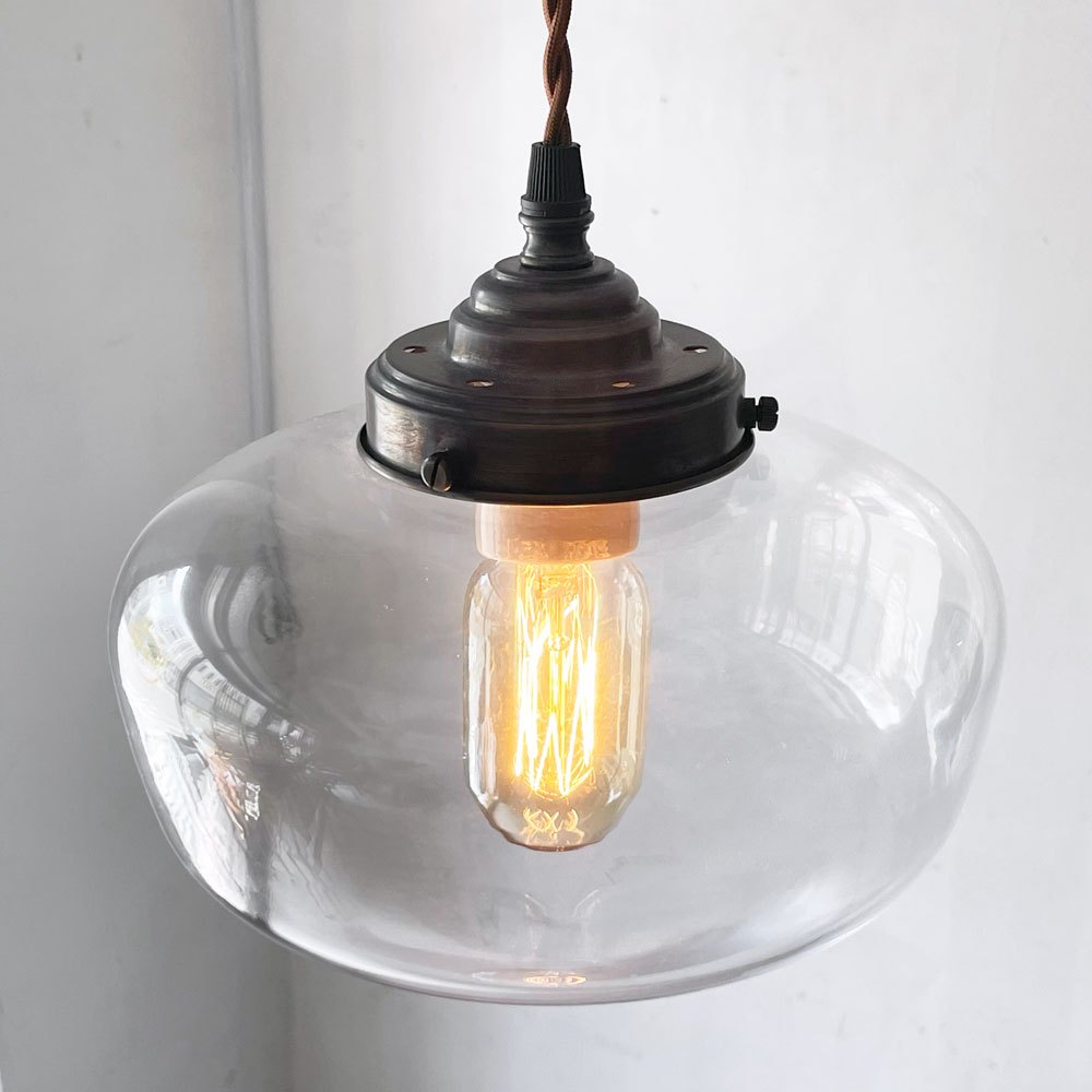 アルケストラ ARKESTRA スクールシェードランプ School Shade Lamp ペンダントライト 真鍮 ガラス 店舗什器 ★