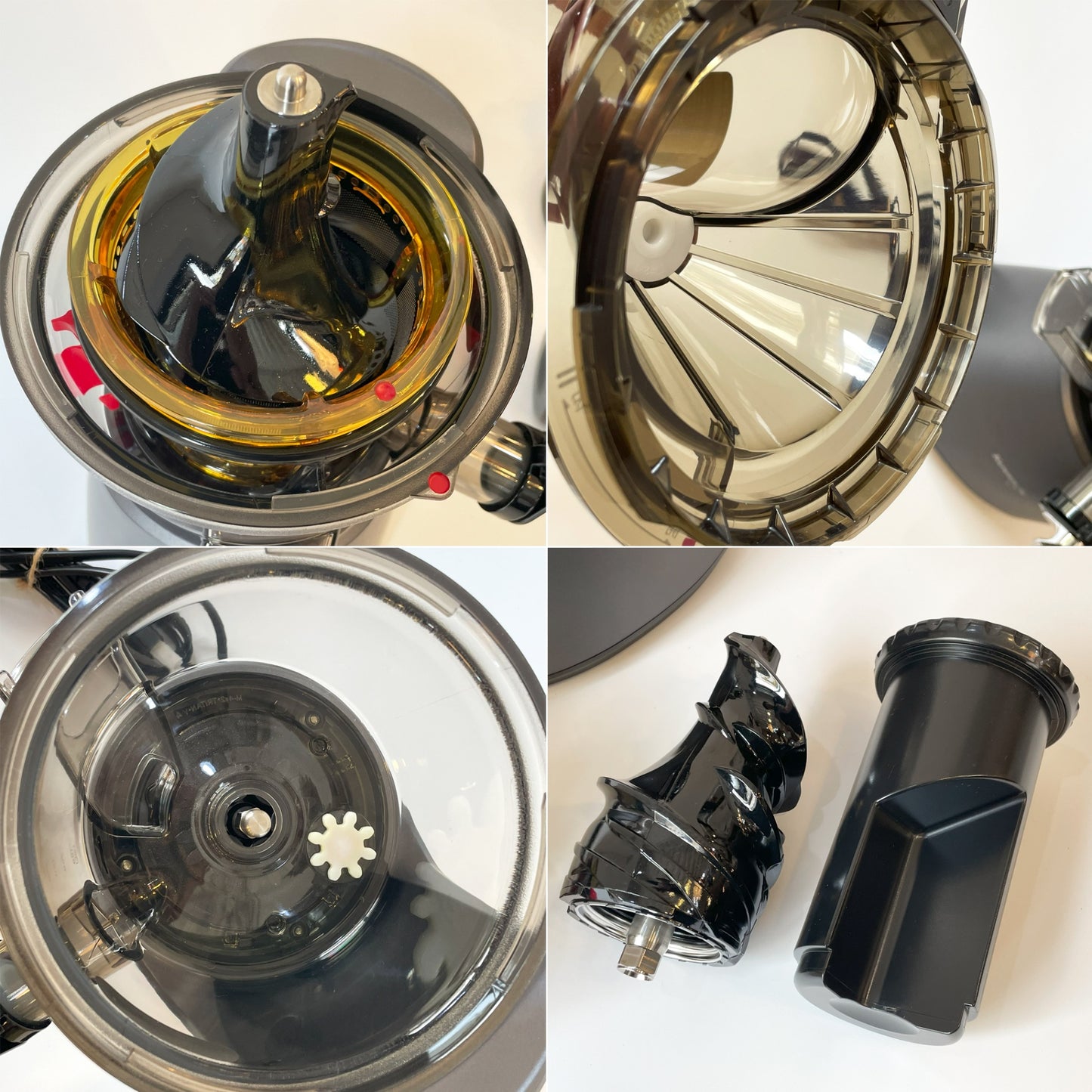 クビンス Kuvings ホールスロージューサー JSG-721R フローズンストレーナー付 コールドプレスジュース スムージー 美品 付属品完備 ★