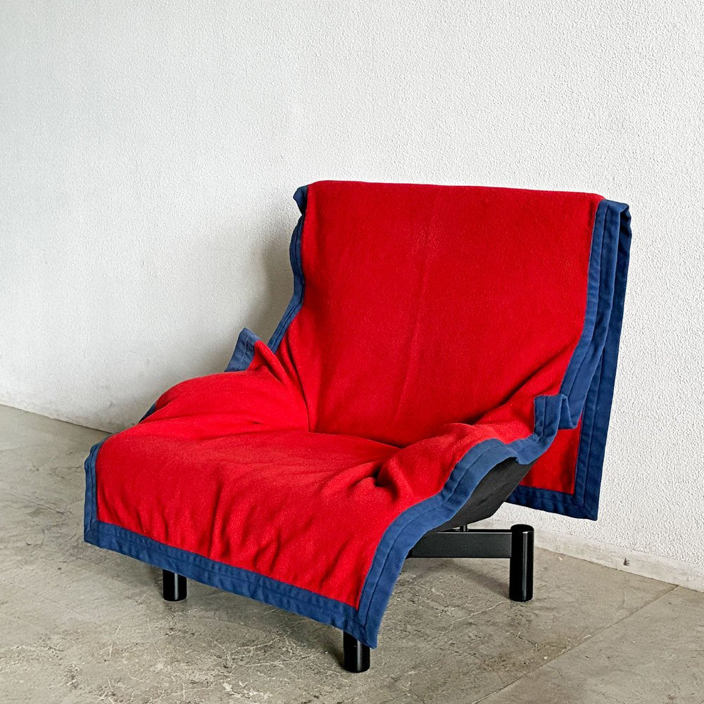 カッシーナ Cassina シンドバッド Sindbad 1Pソファ アーム ラウンジチェア ヴィコ・マジストレッティ 希少 A 〓