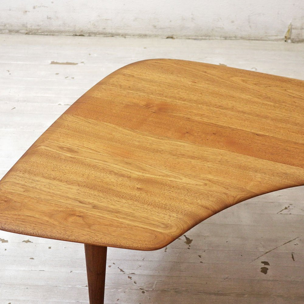 カーフ karf パラレル コーヒーテーブル Parallel Coffee Table ウォールナット無垢材 ローテーブル W150cm 廃番 参考価格￥107,800- ●