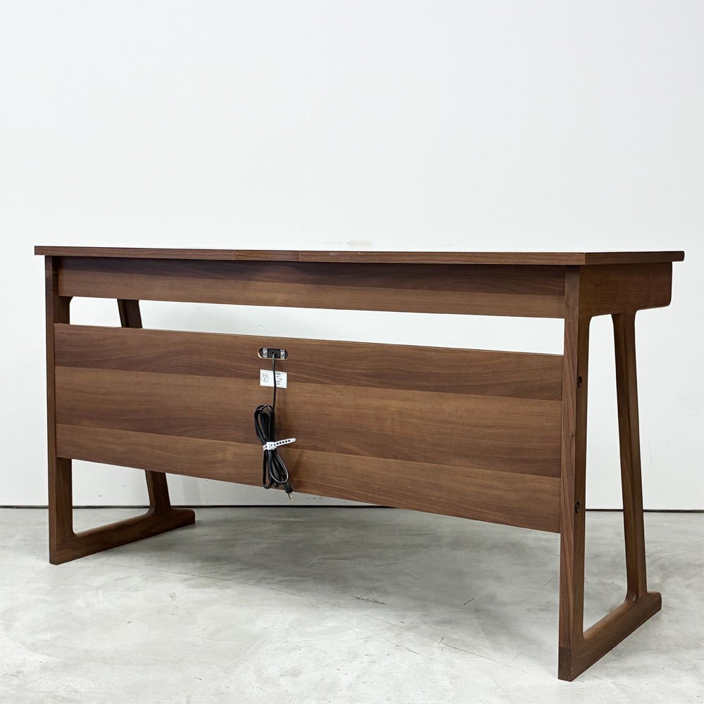一世紀 ISSEIKI FRINK-2 DESK 130 ウォールナット材 W130cm 学習机 ワークデスク 引き出し付き 旧モデル ◎