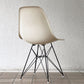 ハーマンミラー Herman Miller サイドシェルチェア セカンド 2nd ビンテージ FRP製 パーチメント エッフェルベース C&R イームズ ミッドセンチュリー ◇