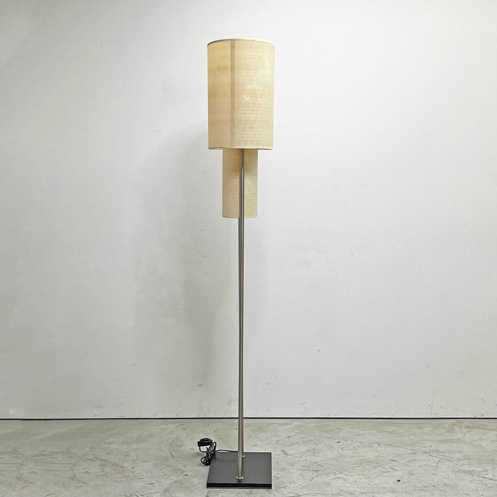 ナツッジ NATUZZI PORZIA フロアランプ スタンドライト 2灯 イタリア 和モダン イタリアンモダン E26 ●