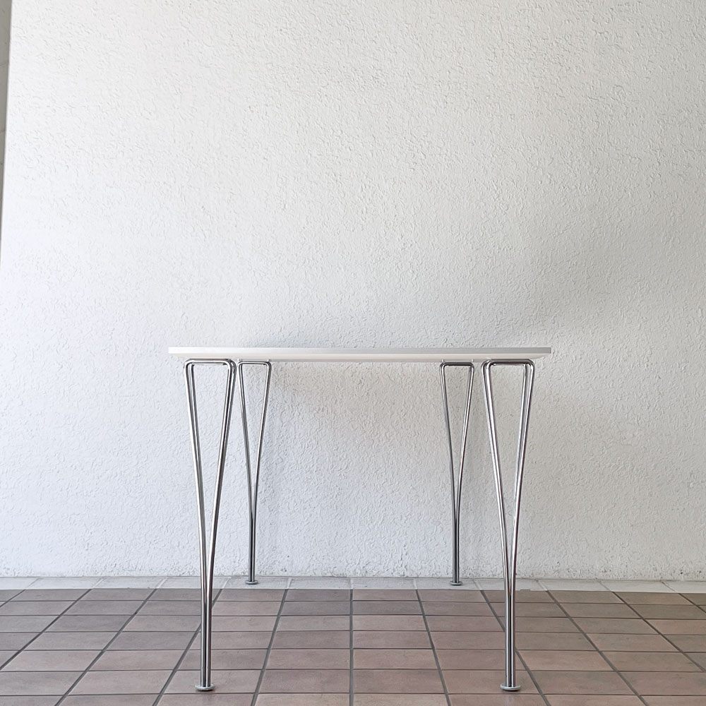 フリッツハンセン Fritz Hansen 長方形テーブル ダイニングテーブル B637 W140cm ラミネート天板 ピート・ハイン / アルネ・ヤコブセン / ブルーノ・マテソン ◇