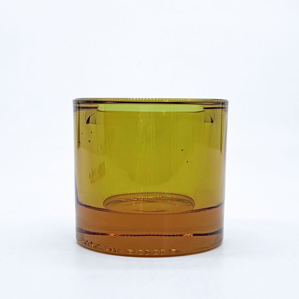 イッタラ iittala マリメッコ marimekko キビ kivi キャンドルホルダー ローズオリーブ 60mm 箱付 フィンランド 北欧雑貨 廃番カラー C ●
