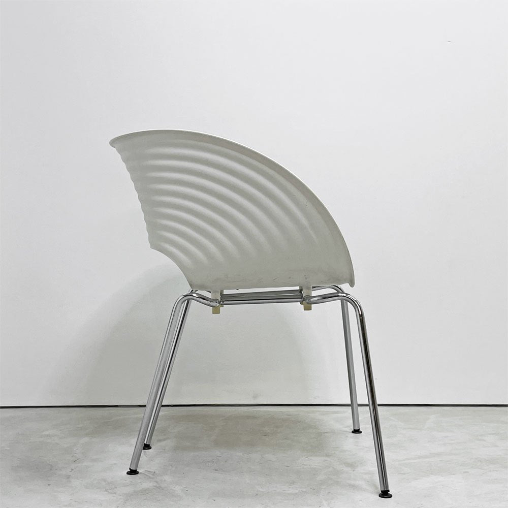 ヴィトラ vitra トムバックチェア Tom Vac ダイニングチェア スタッキングチェア ロン・アラッド ホワイト モダンデザイン A ●