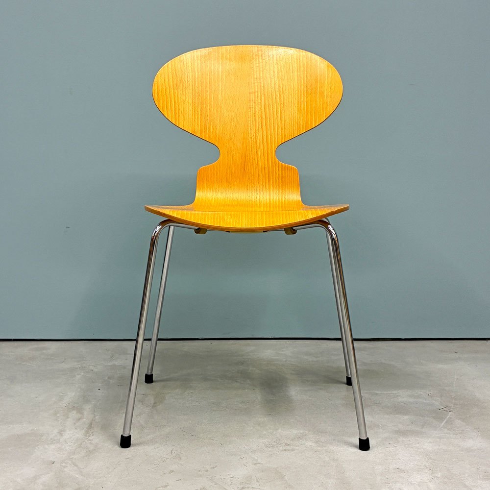 フリッツハンセン Fritz Hansen 3101 アリンコチェア アントチェア 4本脚 ナチュラルビーチ ラッカー仕上げ アルネ・ヤコブセン J ◎