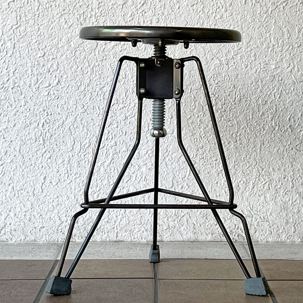 ダルトン DULTON スツール クリッパーII Stool Clipper II 昇降式 RAW インダストリアルデザイン ◇