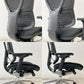 エルゴヒューマン フィット Ergohuman Fit デスクチェア ブラック アルミダイキャスト ヘッドレスト付き IOO-AB-3DHBM-F-KMD-31 オフィスチェア ●
