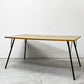 ジャーナルスタンダードファニチャー journal standard furniture サンク SENS ダイニングテーブル M W150 オーク無垢材 スチール インダストリアルデザイン ●