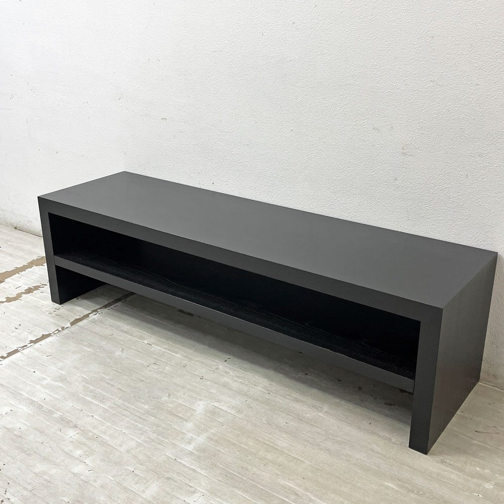 カッシーナイクスシー Cassina ixc ゼン ZEN AVボード テレビボード ホワイトアッシュ材 ダークブラウン カトリーヌ・メミ モダンデザイン 廃番 ●