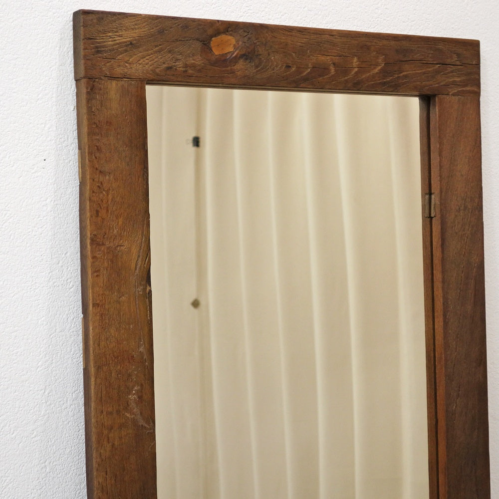 ジャーナルスタンダードファニチャー j.s.F ブレダ ミラー BREDA MIRROR オールドエルム材 H160cm ●