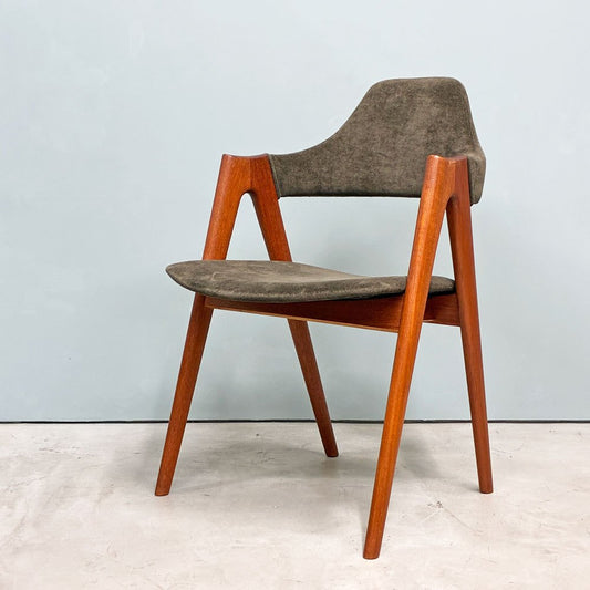 SVA Møbler Schou Andersen Møbelfabrik ビンテージ コンパスチェア チーク材 カイ・クリスチャンセン Kai Kristiansen 北欧 デンマーク ◎