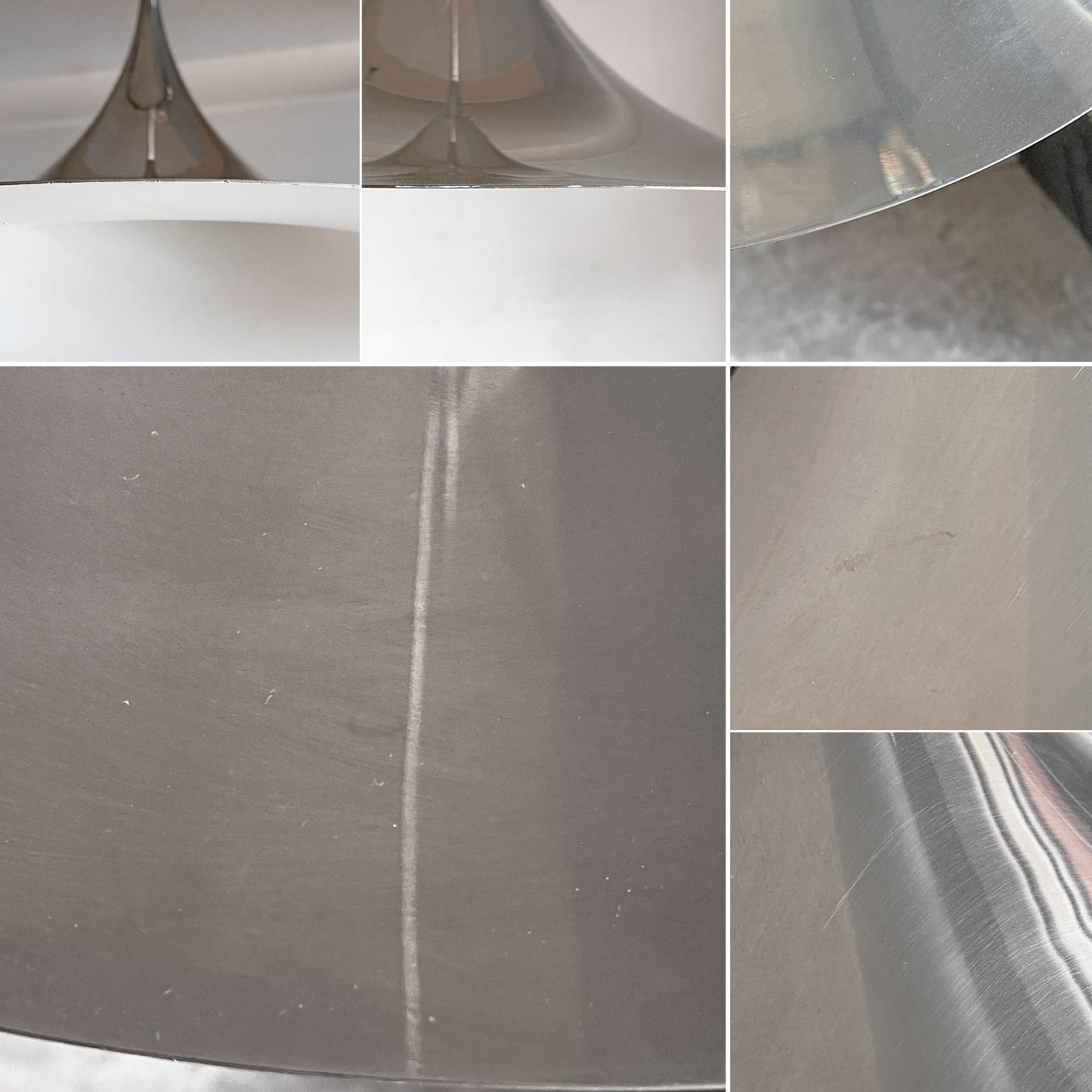 フォグ＆モーラップ フォグ＆モループ Fog＆Morup セミ Semi ペンダントライト シルバー Φ47cm デンマーク 北欧照明 ビンテージ ■